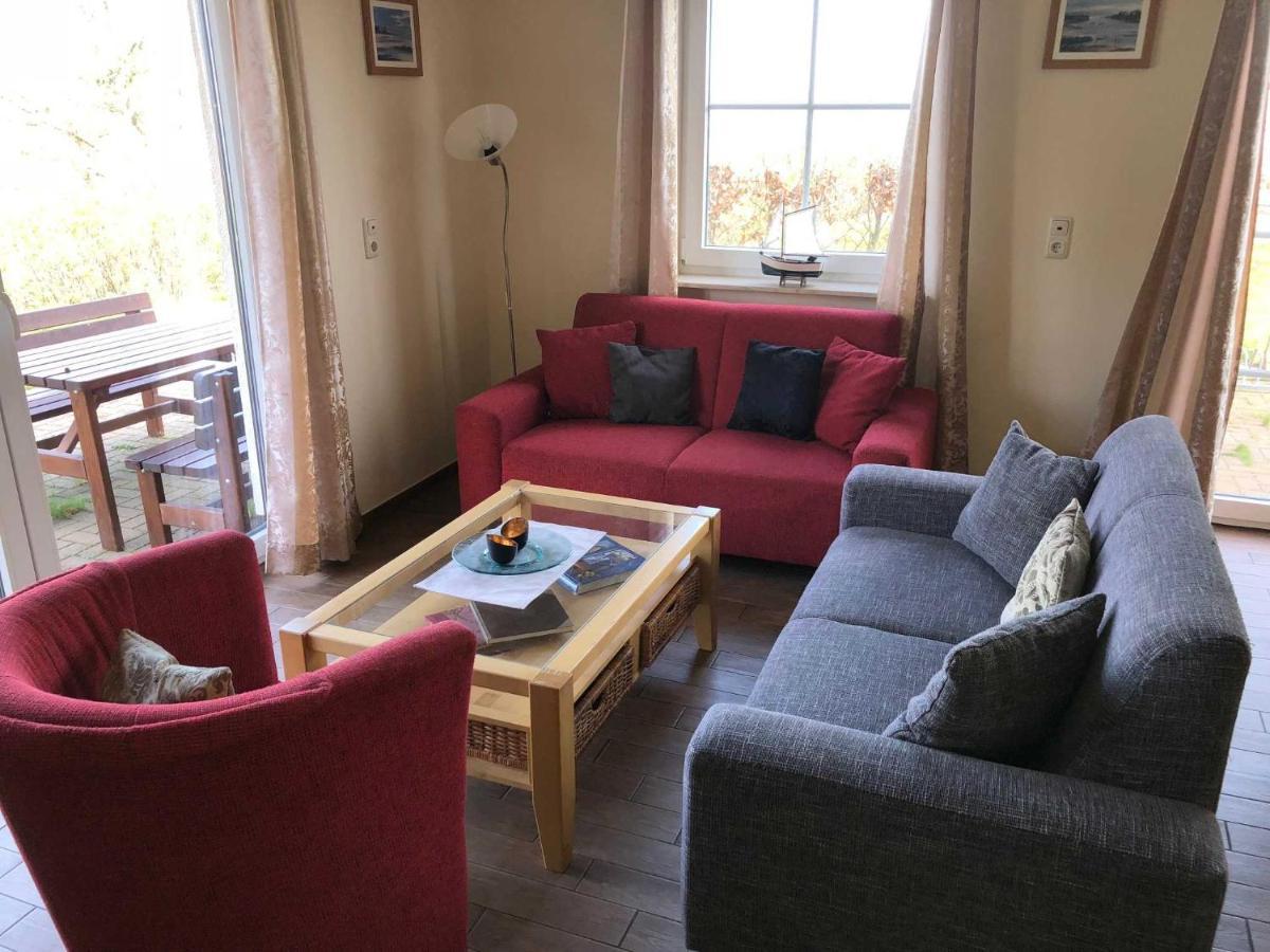 Vieregge Ferienhaus Boddenblick Und Kranich מראה חיצוני תמונה