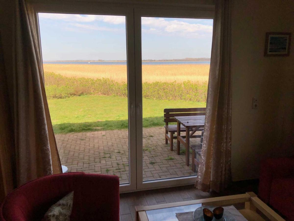 Vieregge Ferienhaus Boddenblick Und Kranich מראה חיצוני תמונה