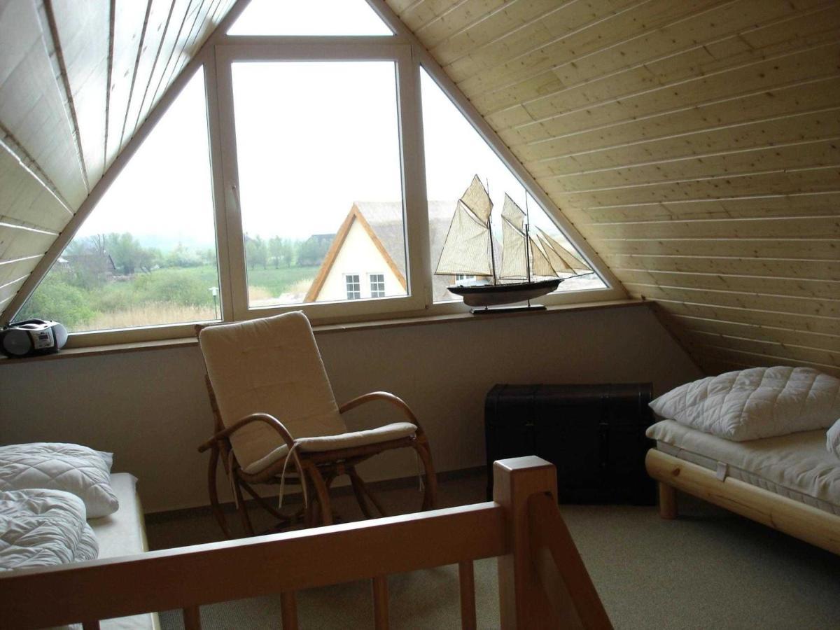 Vieregge Ferienhaus Boddenblick Und Kranich מראה חיצוני תמונה
